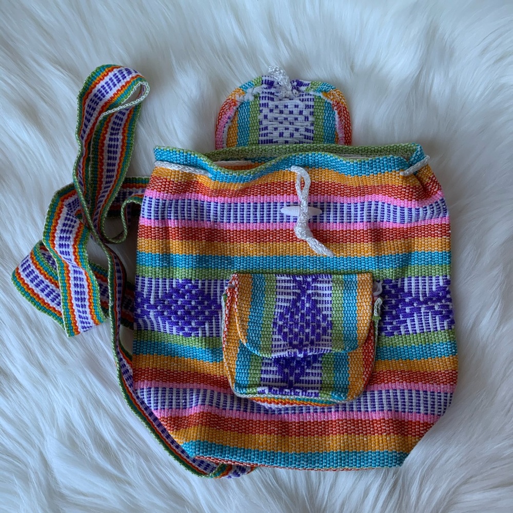 Colorful Handmade Backpack - Picture 2 of 7
